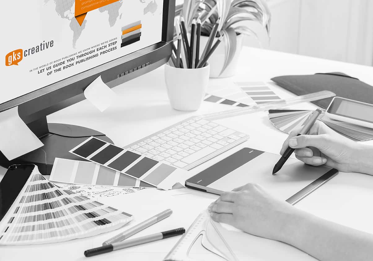 Samples of marketing graphics and technical files by GKS Creative